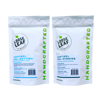 The Cortisol Tea Bundle, Two Caffeine-Free Loose Leaf Teas To Support Stress Relief