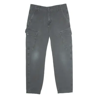 LEVI'S Xx Cargo Mens Trousers Grey Slim Tapered W31 L27