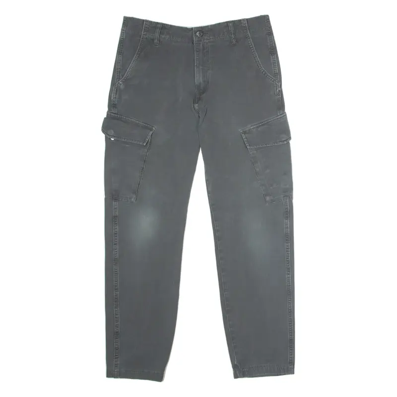 LEVI'S Xx Cargo Mens Trousers Grey Slim Tapered W31 L27