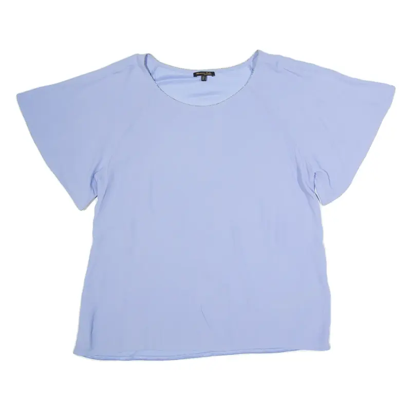 MASSIMO DUTTI Womens Top Blue L