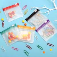 Reusable Pill Bags, 7 Counts/set Zipper Pill Pouch Set, Colorful Plastic Pill Pouch, Self Sealed Medicine Organizer for Trave...