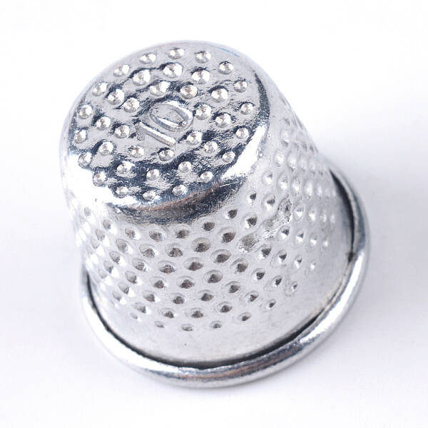 Aluminum Finger Thimbles Metal Shield Sewing Grip Protector