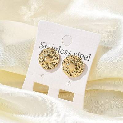 304 Stainless Steel Stud Earrings