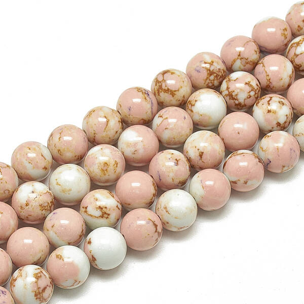 Synthetic Imperial Jasper Beads Strands