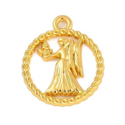 Twelve Constellations Alloy Pendants