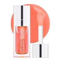 Hydrating Lip Glow Oil, Plumping Lip Oil, Tinted Lip Balm Lip Care, Transparent Toot Lip Oil, Moisturizing Lip Gloss, Non-Sti...