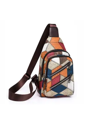 Women's Fashion Leopard Pattern Zipper Fanny Pack, Casual Versatile Sling Bag for Daily Used, Trendy All-match Commuter Bag f...