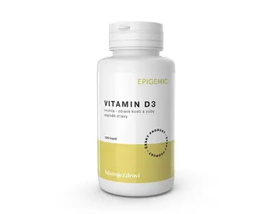 Epigemic Vitamin D3 120 capsules