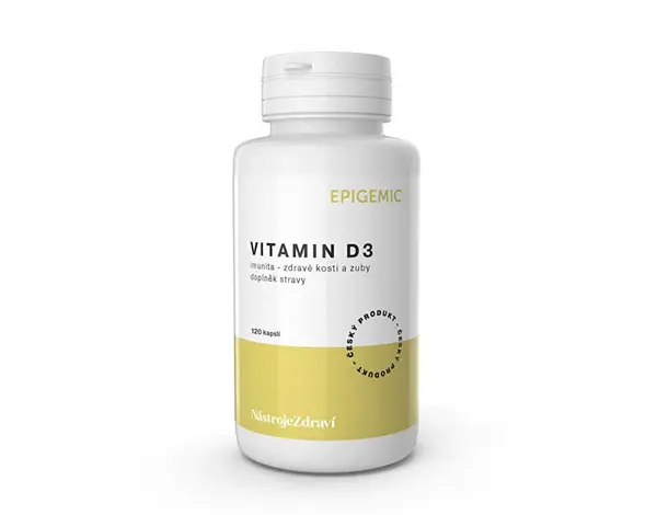 Epigemic Vitamin D3 120 capsules