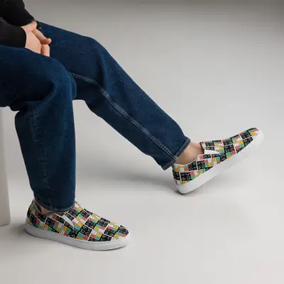 Multiply Your Style - Math Pattern Slip-Ons