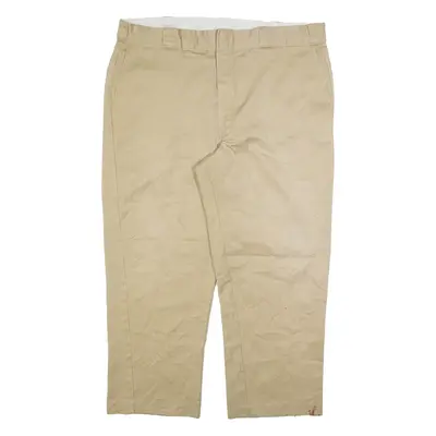 DICKIES Mens Trousers Beige Relaxed Straight W40 L26