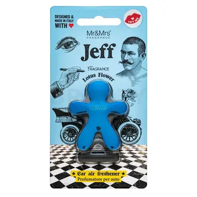 Mr&Mrs Fragrance Jeff Chrome Deodorante per auto Fiori di loto