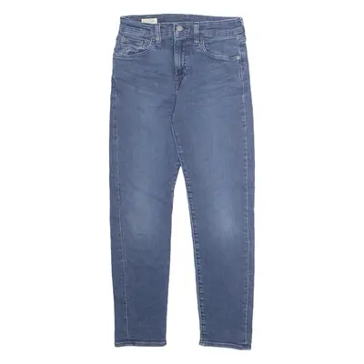 LEVI'S 512 BIG E Jeans Mens Blue Slim Tapered Stone Wash W28 L27