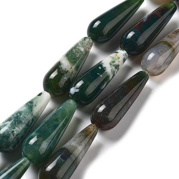 Natural Indian Agate Beads Strands
