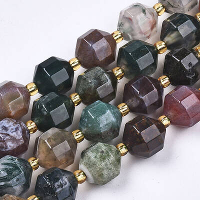 Natural Indian Agate Beads Strands