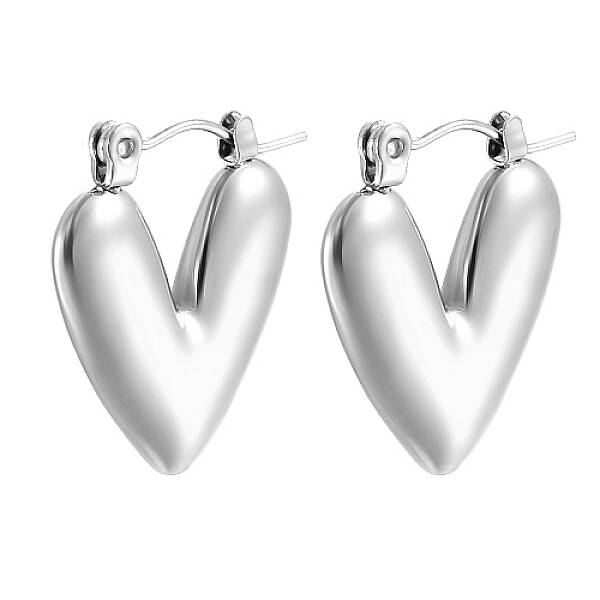 Non-Tarnish 304 Stainless Steel Hoop Earring for Women