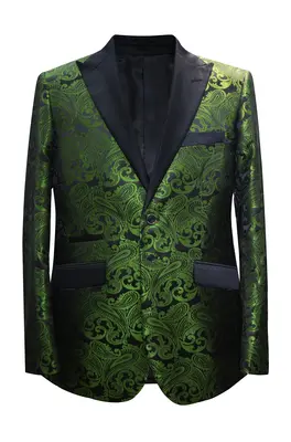 Paisley-400 Olive - Mens Wholesale Blazers