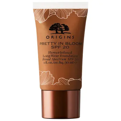 Origins, Pretty In Bloom Long Lasting Cream Foundation 710 Very Deep Cool SPF 20 30ml