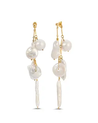 Basque Earrings | Metal Color: Gold