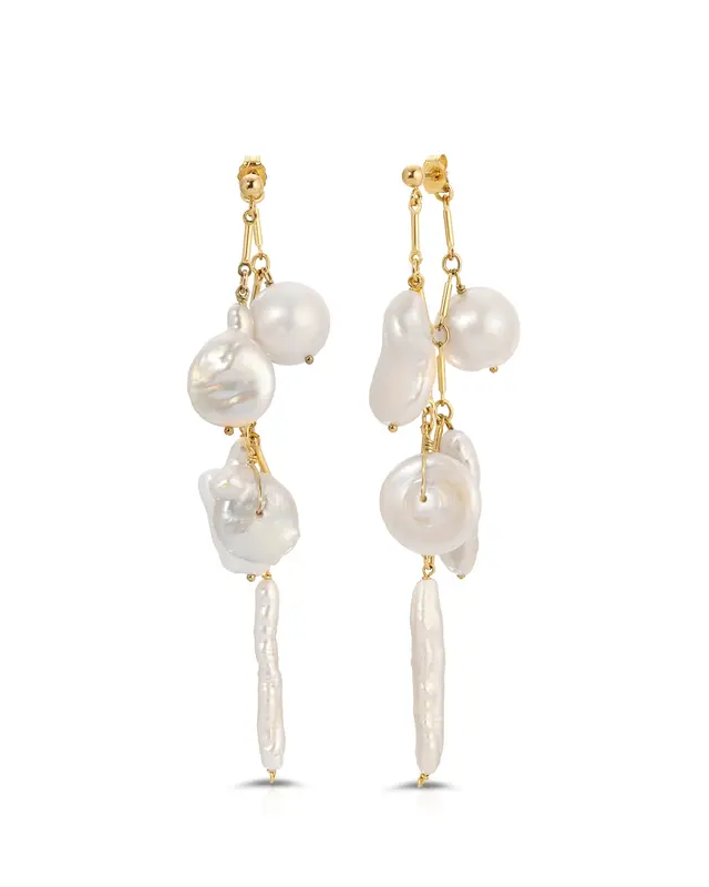 Basque Earrings | Metal Color: Gold