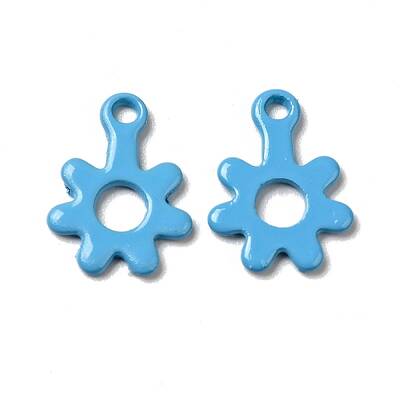 Spray Painted 201 Stainless Steel Charms