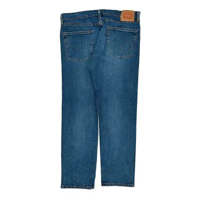 505 Levis Jeans - 36W 29L Blue Cotton Blend
