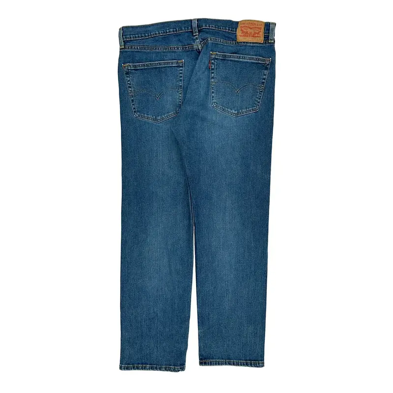 505 Levis Jeans - 36W 29L Blue Cotton Blend