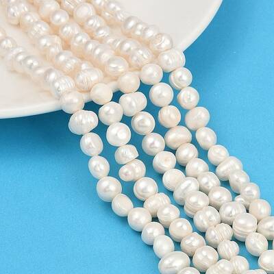 Natural Cultured Freshwater Pearl Beads Strands