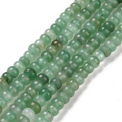 Natural Green Aventurine Beads Strands