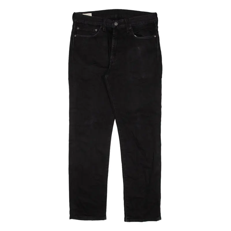 LEVI'S 511 BIG E Jeans Mens Black Slim Straight W34 L30