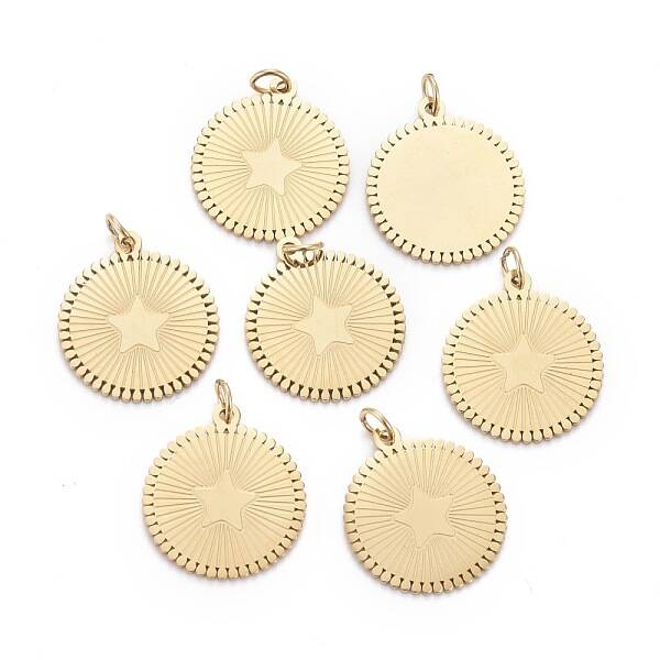 Ion Plating(IP) 304 Stainless Steel Pendants