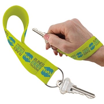 500 Promotional Wrist Strap Key Holder - Elastic & Stretchable