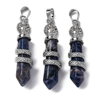 Natural Sodalite Pendants