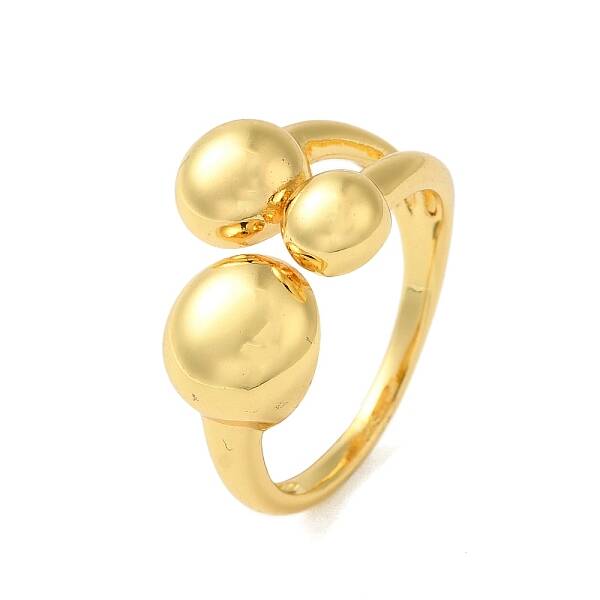 Brass Open Cuff Rings for Women