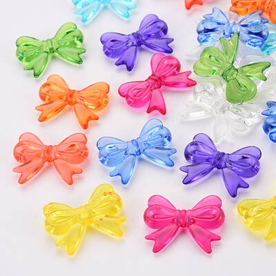 Transparent Acrylic Beads