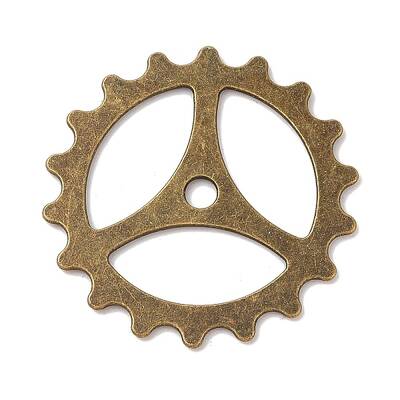 Tibetan Style Alloy Steampunk Pendants