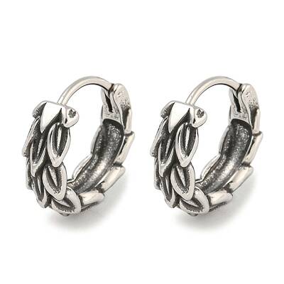 316 Surgical Stainless Steel Hoop Earrings