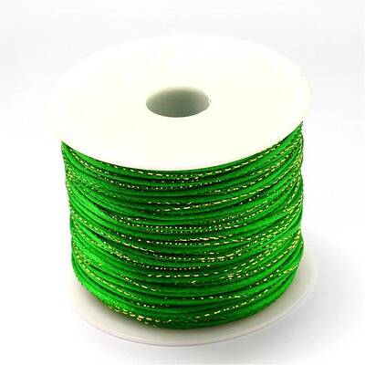 Metallic Stain Beads String Cords