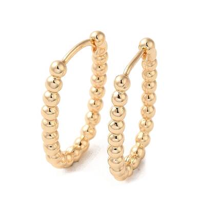 Brass Hoop Earrings