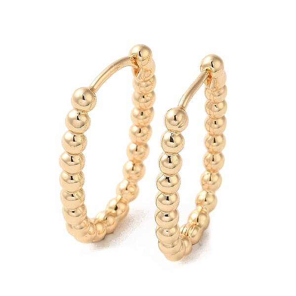 Brass Hoop Earrings