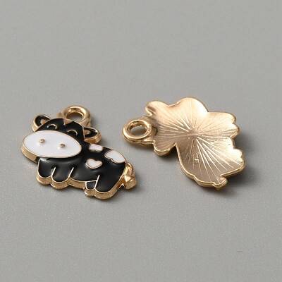 Alloy Enamel Pendants