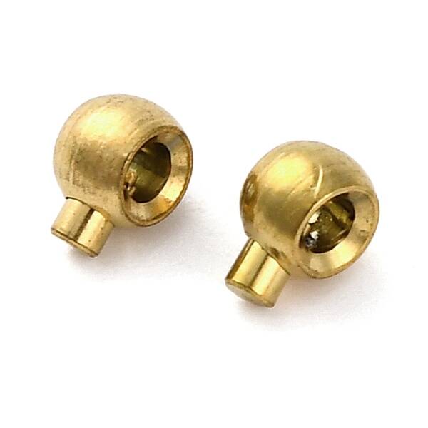 Ion Plating(IP) 304 Stainless Steel Crimp Beads