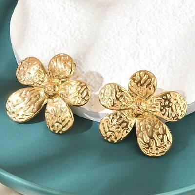 304 Stainless Steel Stud Earrings for Women