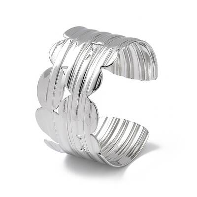 304 Stainless Steel Cuff Bangles for Women