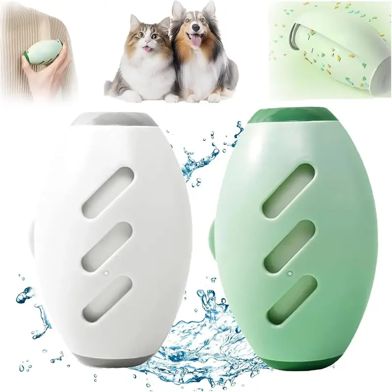 Upgraded Washable Reusable Gel Lint Roller for Pet Hair，Portable Mini Dog Cat Pet Hair Remover for Clothes，Laundries ，D...