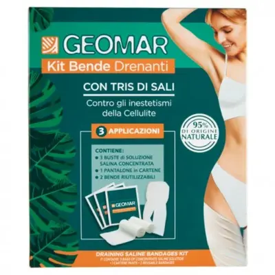 Geomar Draining Bandage Kit With Trio Of Salts
