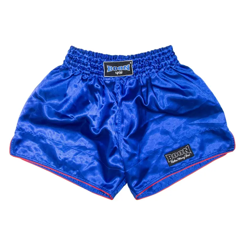 BOON Muay Thai Mens Sports Shorts Blue XXS W24