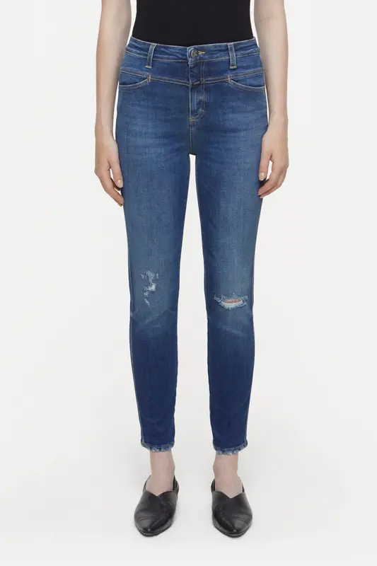 Jeans Skinny Pusher C91231-08v-5x Dark-Blue | Color: DARK BLUE | Size: 25