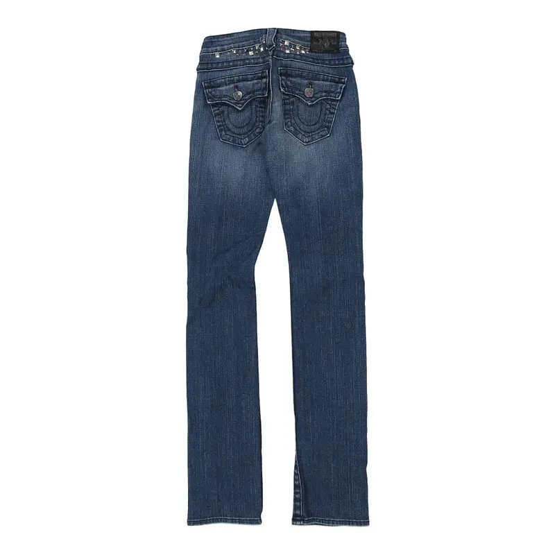 True Religion Skinny Jeans - 26W UK 4 Blue Cotton