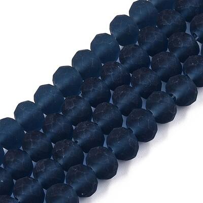 Transparent Glass Beads Strands